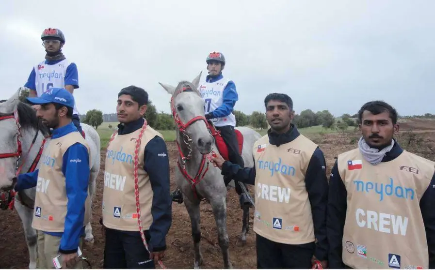 Los emiratíes se clasificaron en segundo lugar en el Mundial de Enduro de Chile.