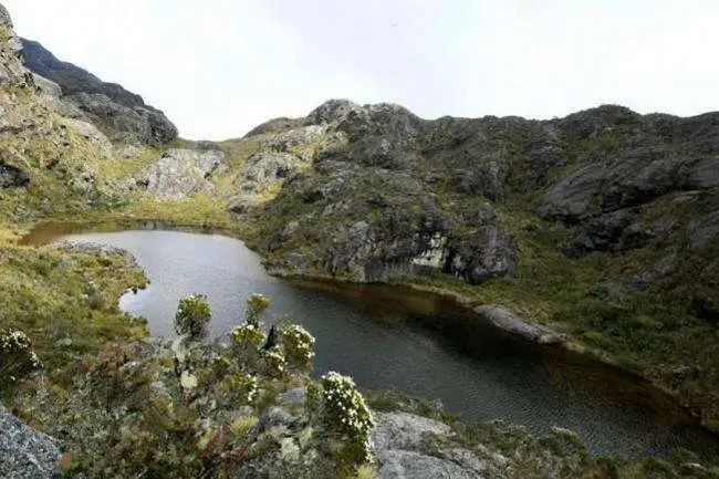 La zona colombiana del páramo en Santander.