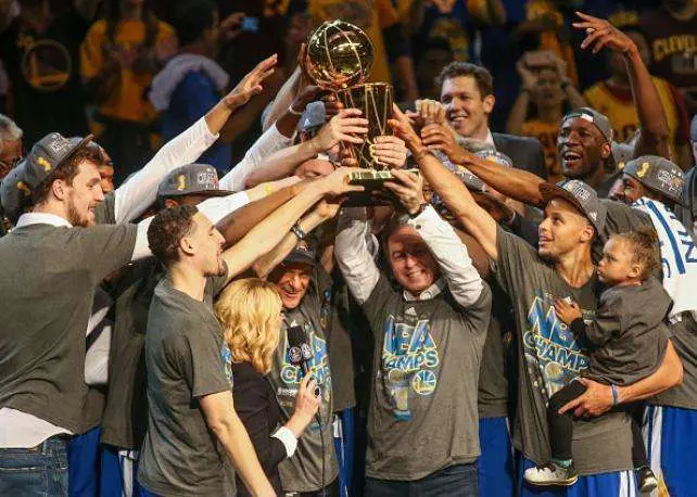 Los Warriors, campeones de la NBA.