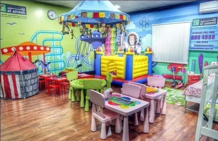 Nueva sala para niños perdidos en el Global Village.