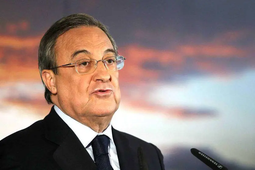 El presidente de ACS, Florentino Pérez.