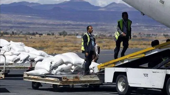 El avión aterrizó sin el permiso de Arabia Saudí.