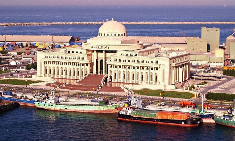 Una imagen de los tribunales del emirato de Sharjah.