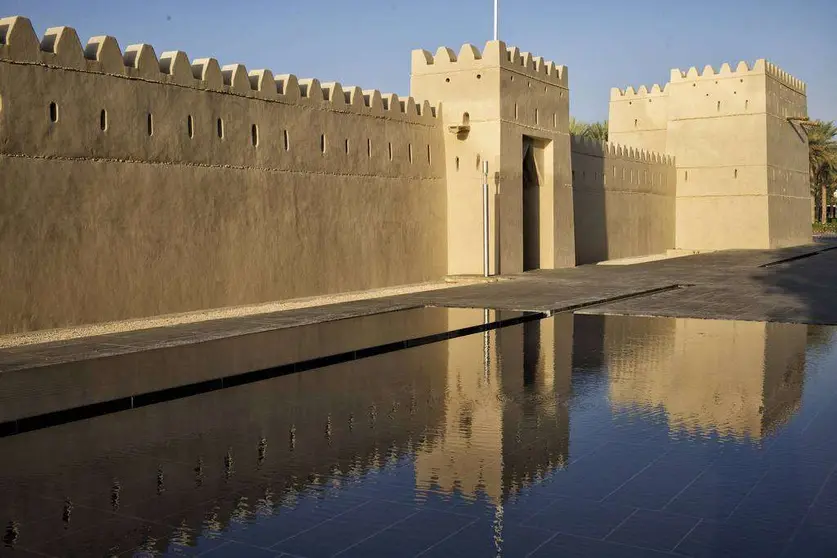 Perspectiva del museo que rinde homenaje a la presidente de EAU en Al Ain.