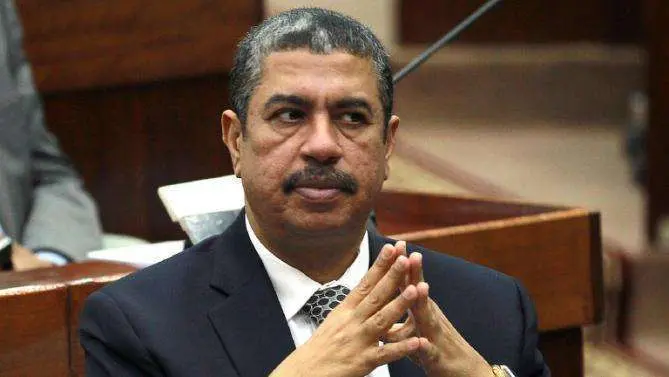 Una imagen del primer ministro de Yemen, Khaled Bahah.