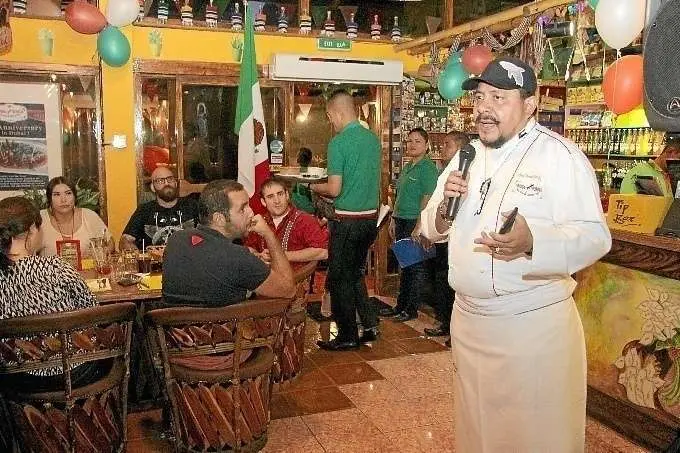Ernesto Cab Vera, chef del restaurante mexicano María Bonita en Dubai. (EL CORREO)