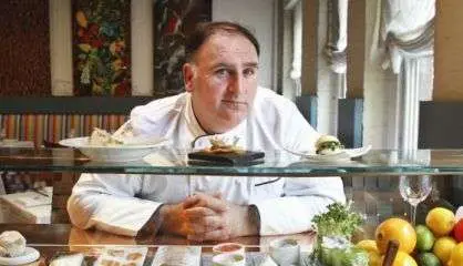 El cocinero español, José Andrés.