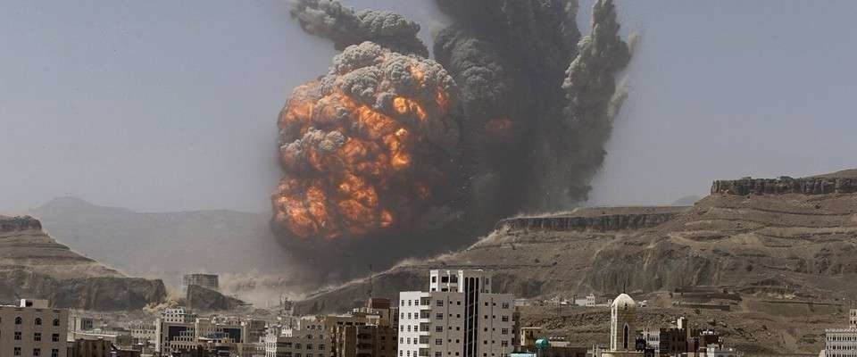 Combates en la ciudad de Taiz en Yemen.