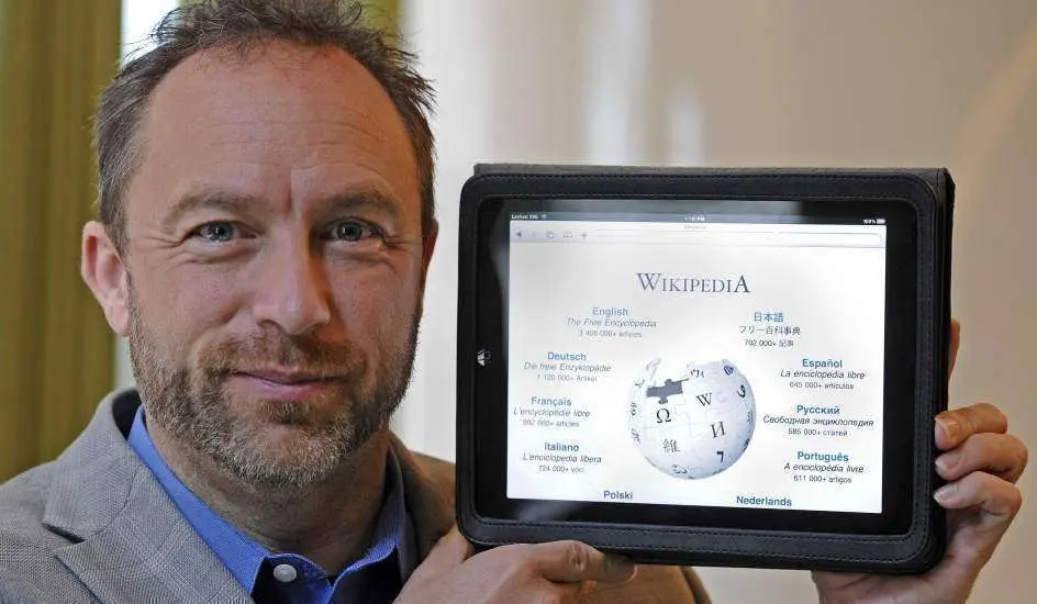 Jimmy Wales, fundador de Wikipedia.