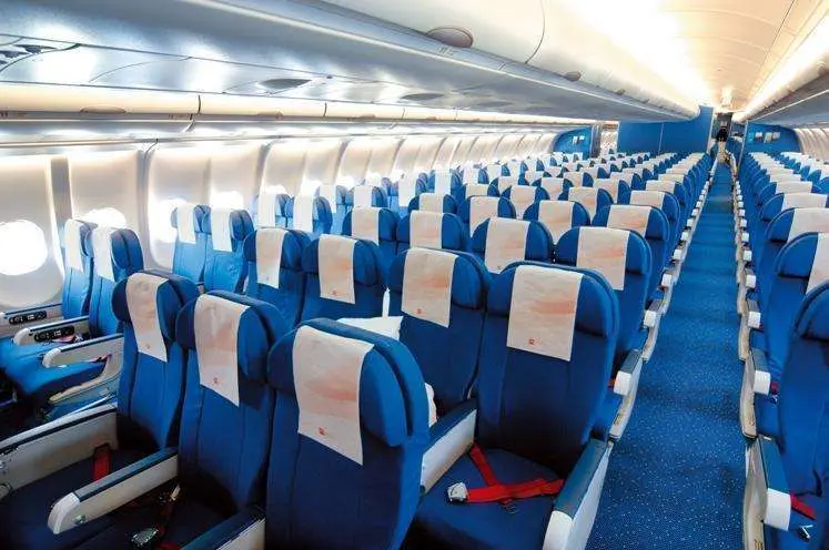 El avión volaba de Amsterdam a Pekín.