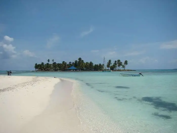 Una imagen de una isla colombiana.