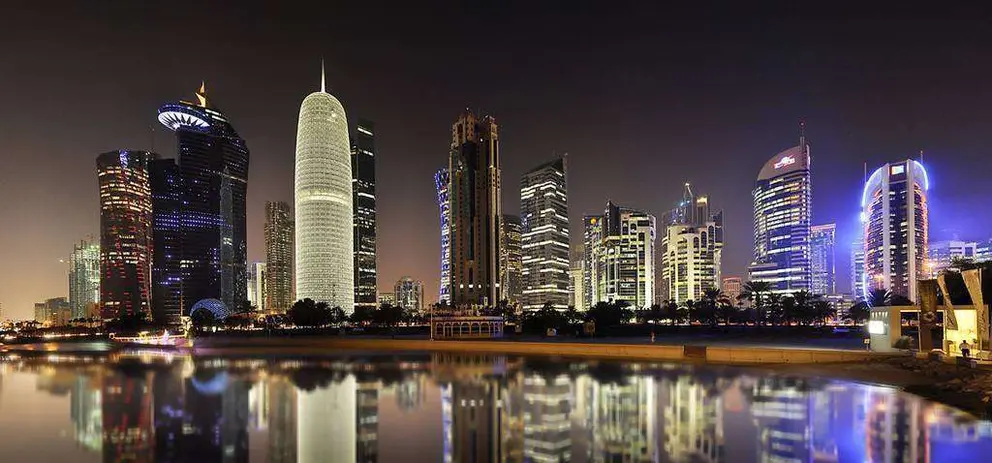 Una imagen de Doha, capital de Qatar.