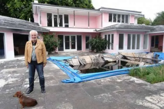 La antigua casa de Pablo Escobar en Miami.