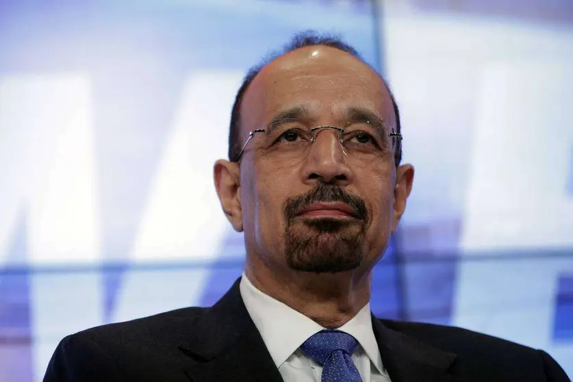  Khalid al-Falih, presidente de la petrolera saudí Aramco.