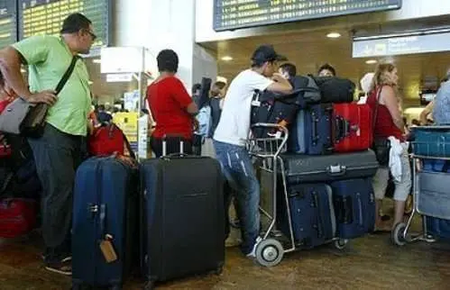 Facturando en el aeropuerto