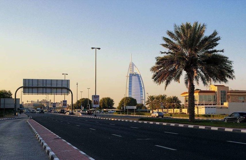 Una imagen de Umm Suqeim Road en Dubai.