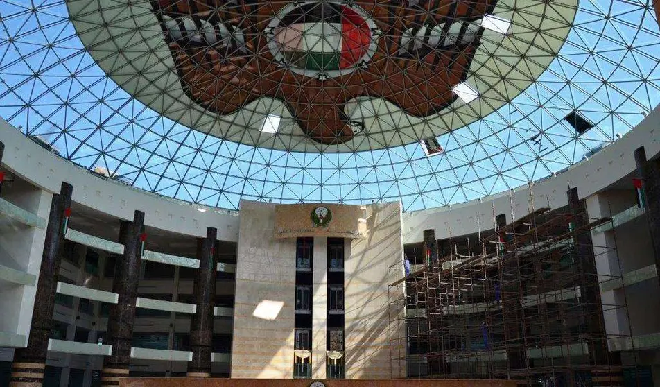 Perspectiva del Ministerio del Interior en Abu Dhabi.