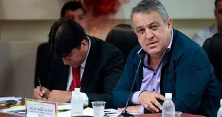 El ministro venezolano de petróleo, Euologio del Pino.
