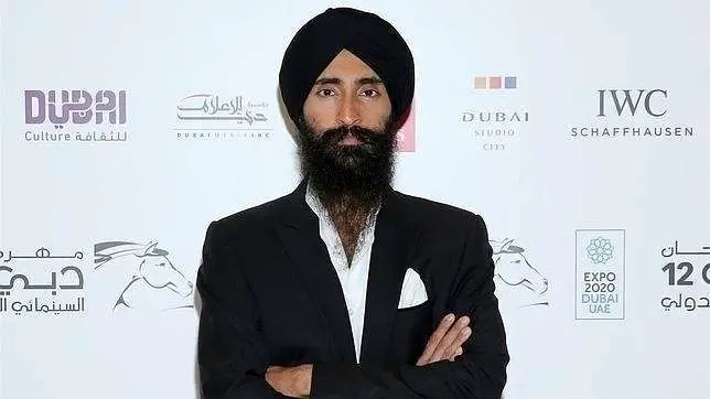 Waris Ahluwalia, durante una presentación en Dubai.