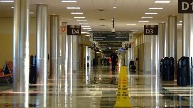 Perspectiva del Aeropuerto Internacional Hartsfield-Jackson en Atlanta.