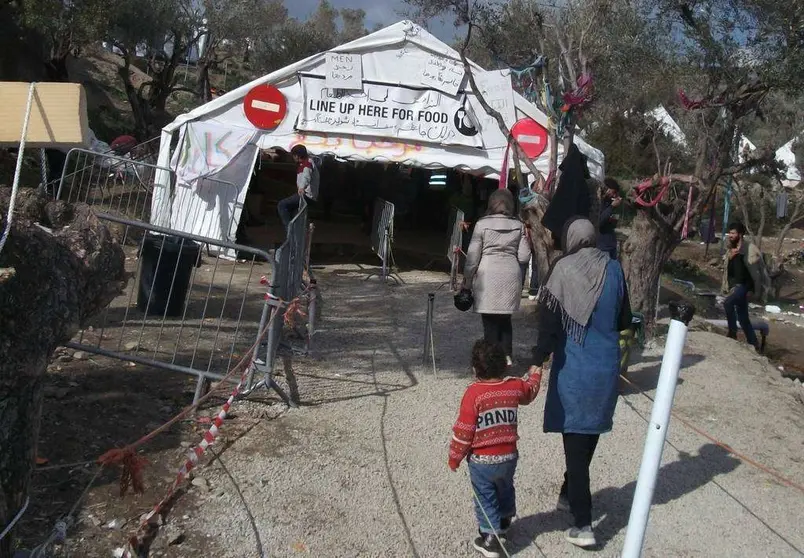 La experiencia de una voluntaria en el campo de refugiados de Lesbos. (Cedida)