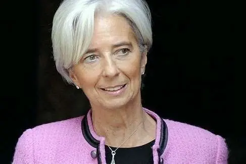 La directora del Fondo Monetario Internacional, Christine Lagarde. (Adam Sage)