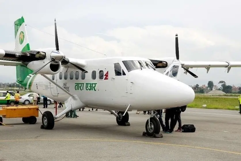 Imagen de una aeronave del mismo modelo que la desaparecida.