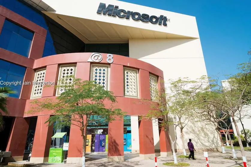 Edificio de Microsoft en Internet City de Dubai.