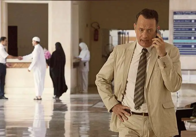 Tom Hanks es una escena de la película 'Esperando al rey'.