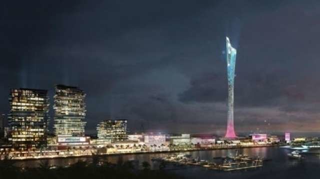 La torre de Calatrava en Dubai tendrá 325 metros.