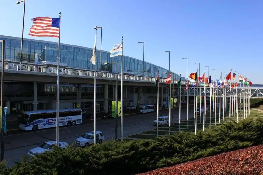 El aeropuerto internacional de Chicago O'Hare.