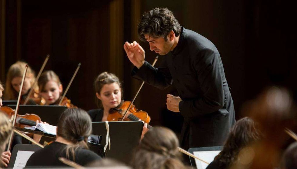 David Afkham,director de la Orquesta Nacional de España. (Cedida)