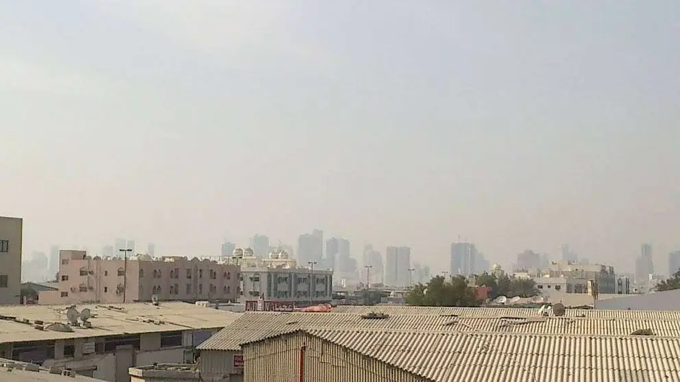 Imagen de la zona industrial del emirato de Sharjah.