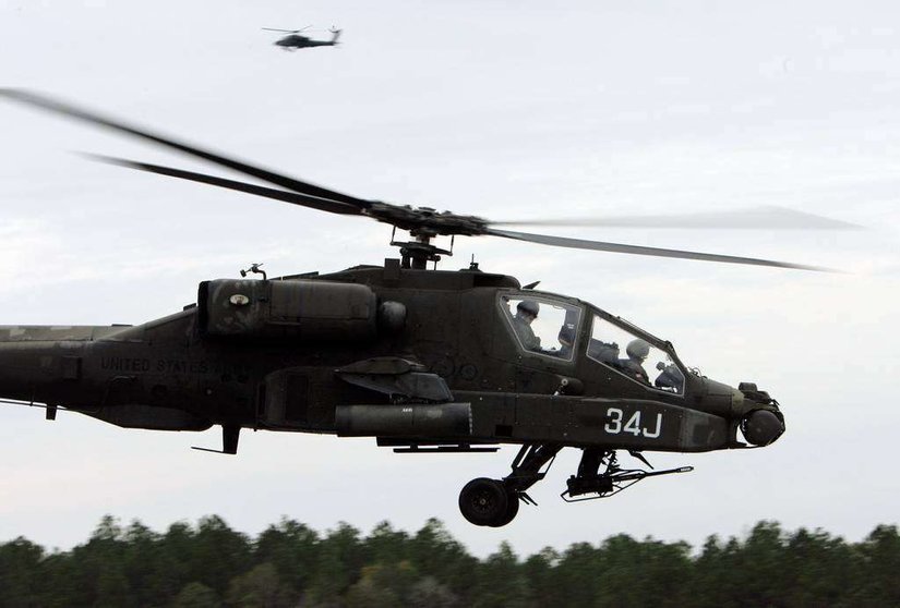 AH 64D Helicopter Hydraulic.