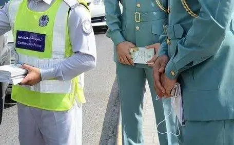 Agentes de la Policía de Dubai.