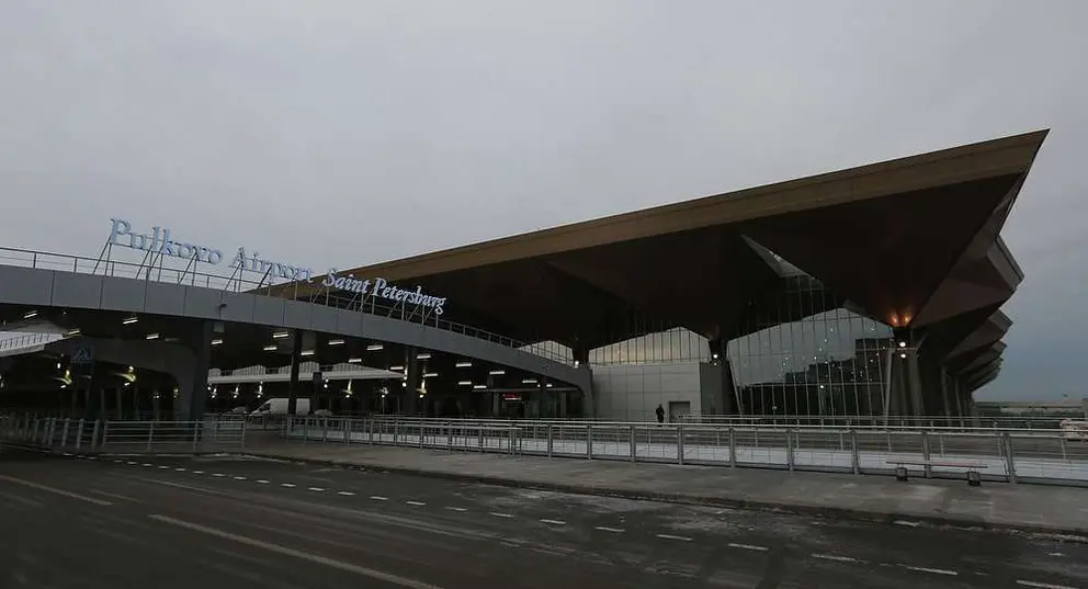 el aeropuerto Púlkovo de San Petersburgo