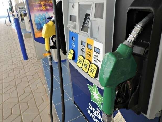 Imagen de un surtidor de gasolina en Qatar.