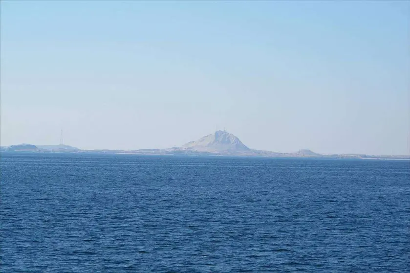 Las aguas del golfo Arábigo.