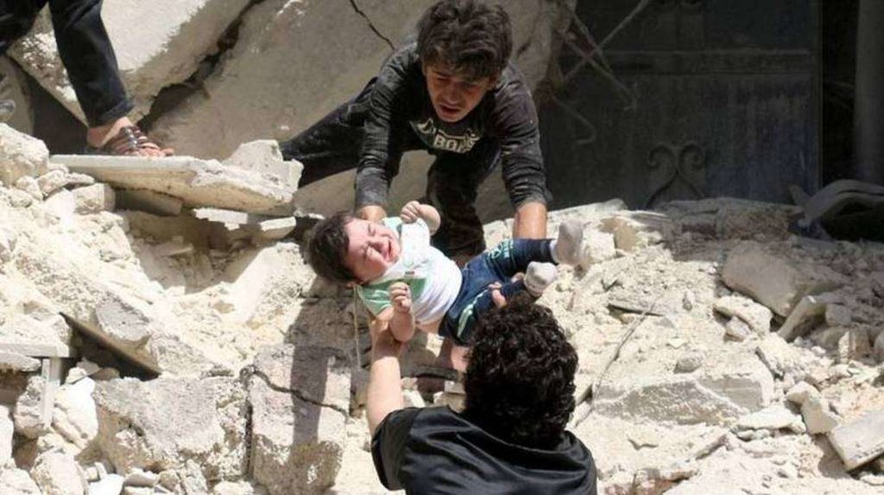 La población civil es la que más sufre en Siria.