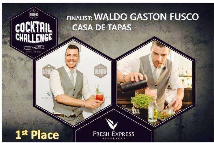 El argentino Gaston Fusco del restaurante Casa de Tapas.