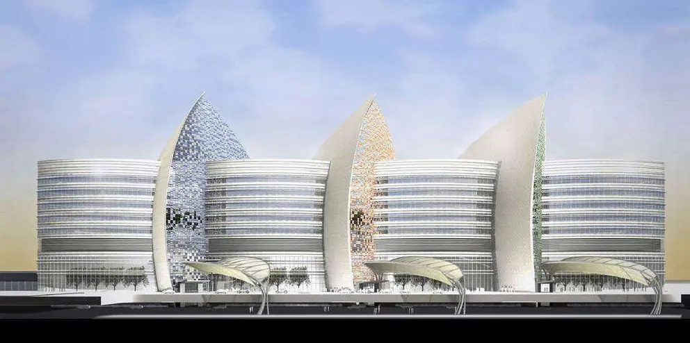 Imagen del hospital de Sidra en Doha.