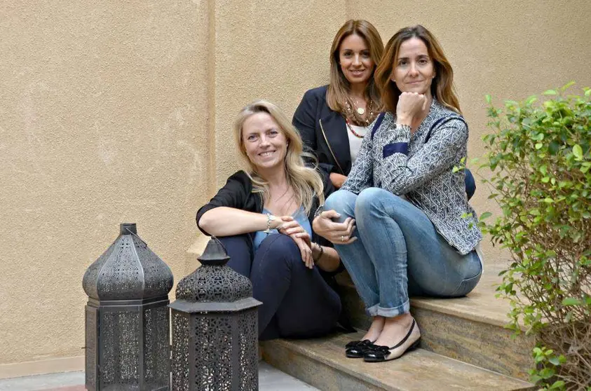 De izquierda a derecha, Isabel Vico, Paola Marcos y Gema Blanco. (EL CORREO)