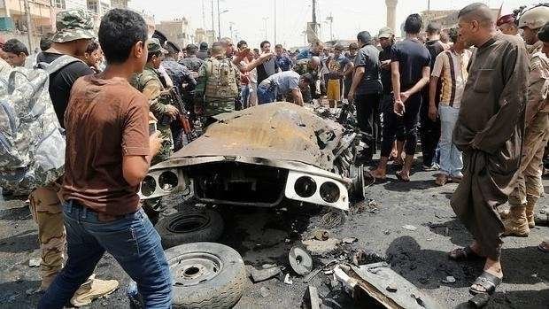 El atentado en Ciudad Sadr al este de Bagdad.