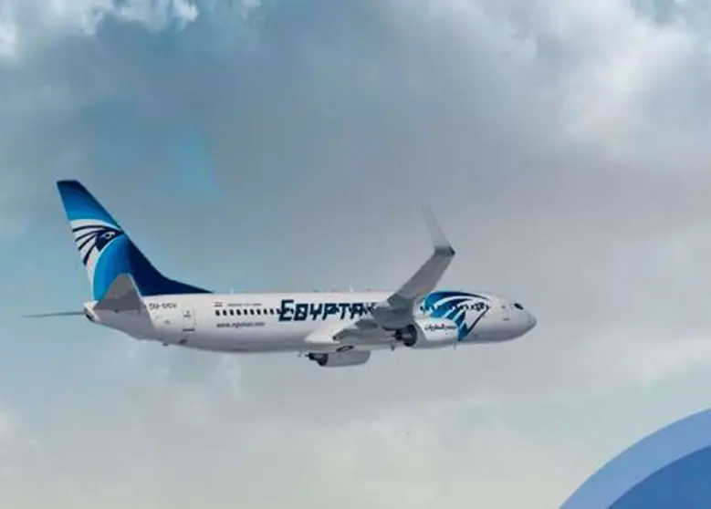 Un avión de Egyptair.