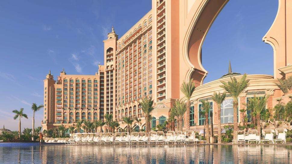 Una imagen del Hotel Atlantis en La Palmera de Dubai.