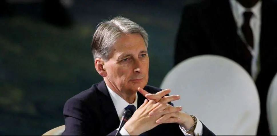 El canciller británico, Philip Hammond.