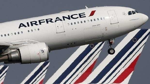 Un avión de la aerolínea Air France.