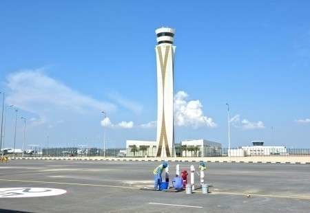 Una imagen del Aeropuerto Al Maktoum en Dubai World Central.