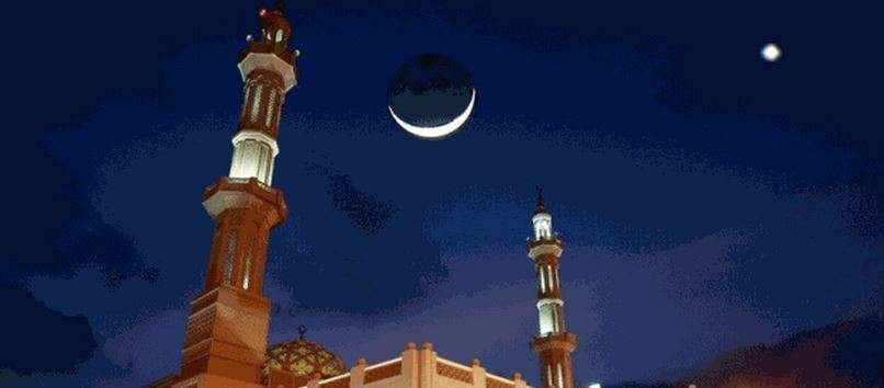 La festividad del Eid depende de la visualización de la luna.