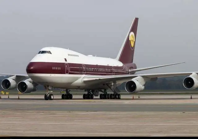 Una imagen del avión ahora a la venta.